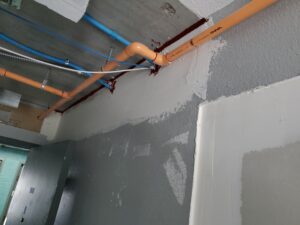 Sprinkler and Firewall Install