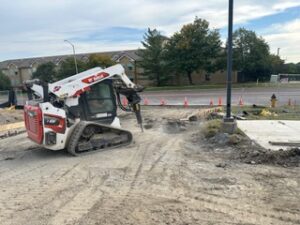 Driveway Entrance Work